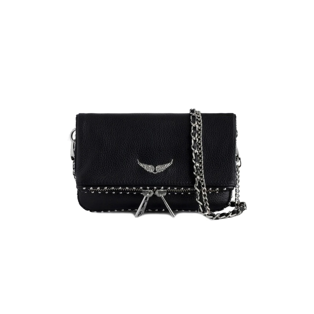 Zadig & Voltaire Donna Nero Pochette Rock Mini Studs - Immagine 3