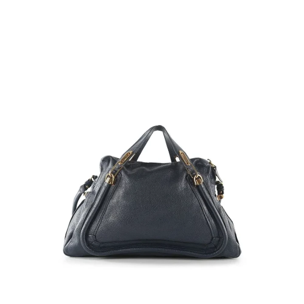 Chloé Pre-owned Leather shoulder-bags Blue Dames