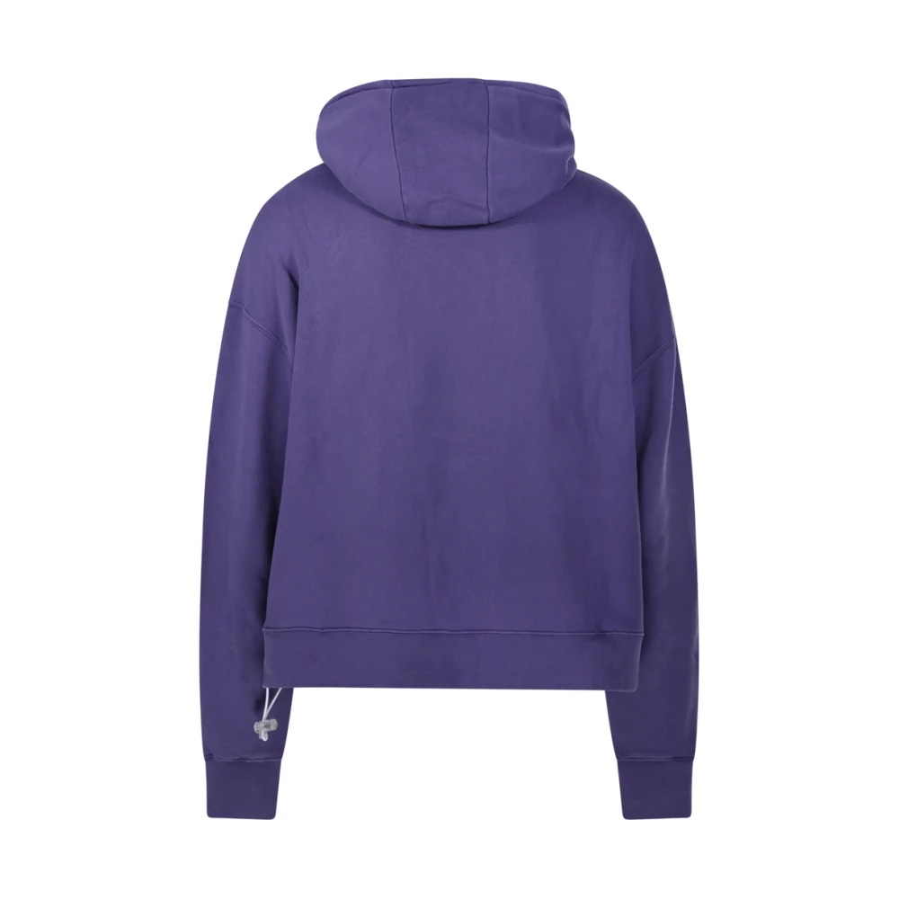 Bonsai Klassieke Box Logo Hoodie Sweatshirt Purple Heren