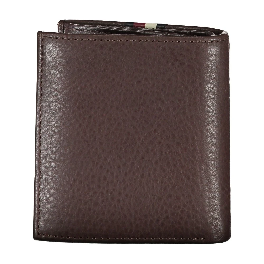 Tommy Hilfiger Heren Bruine Portemonnee met Muntvak Brown Heren