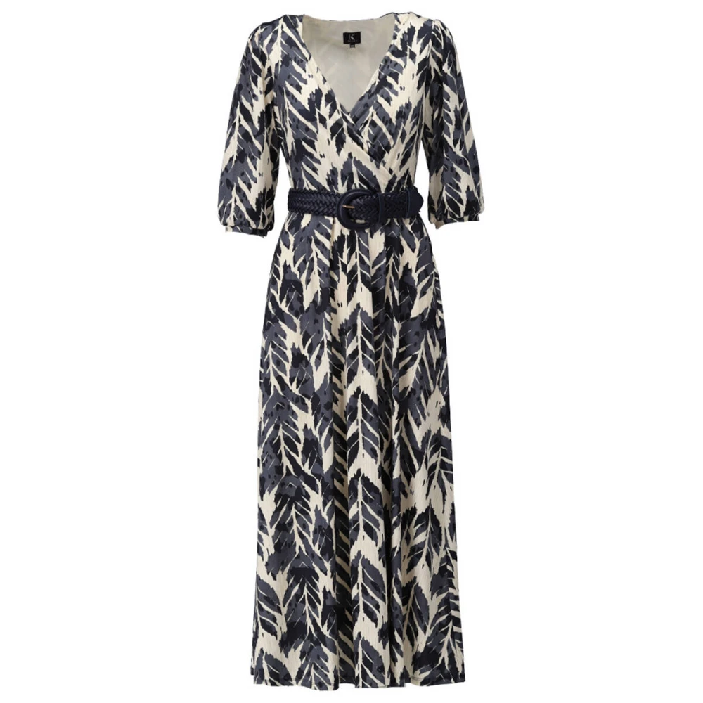 K-Design Stijlvolle Jurk A101 Black Dames