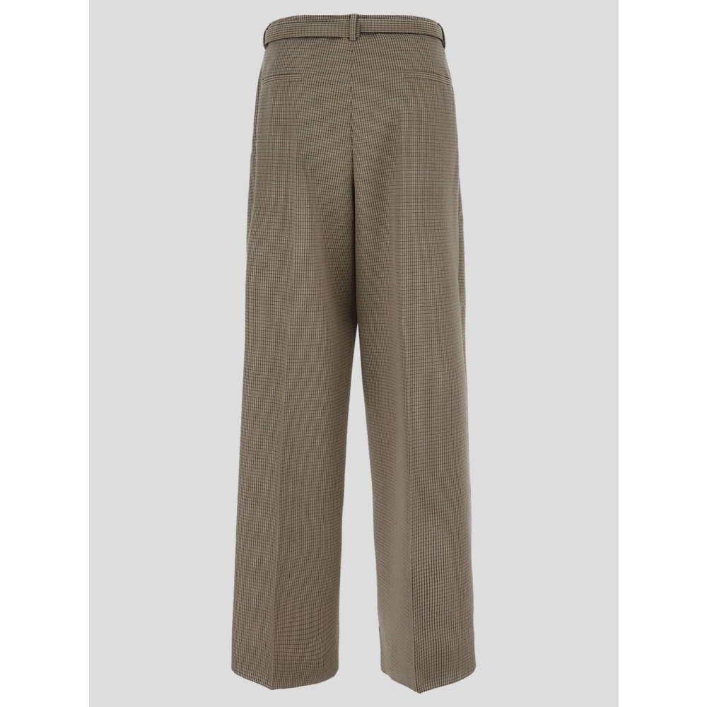 Jil Sander Stijlvolle Riem Broek Beige Dames