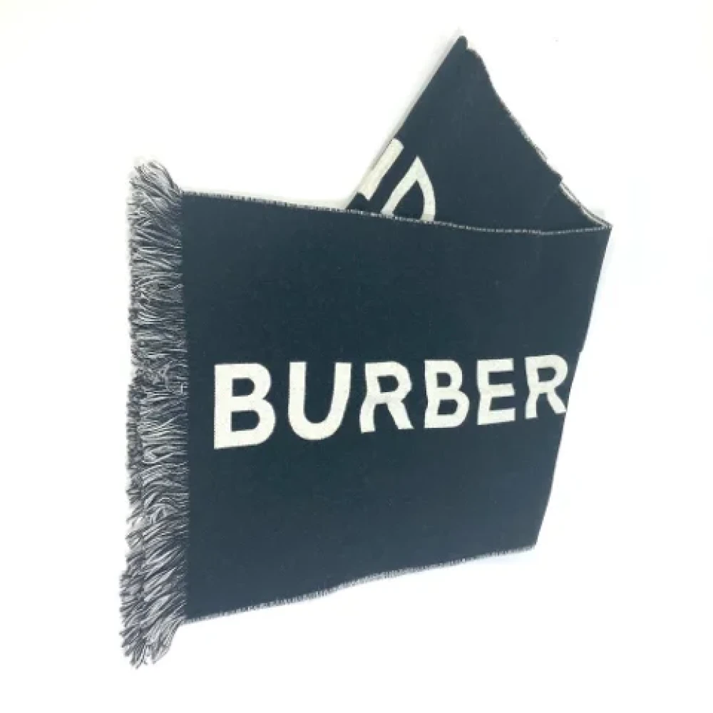 Burberry Vintage Pre-owned Wool scarves Multicolor Dames