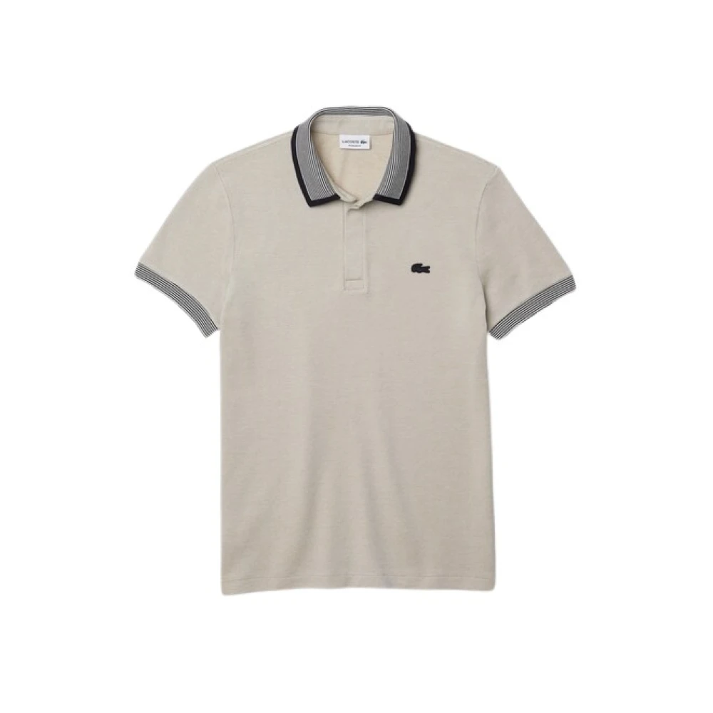 Lacoste Beige T-shirts en Polos Collectie Beige Heren