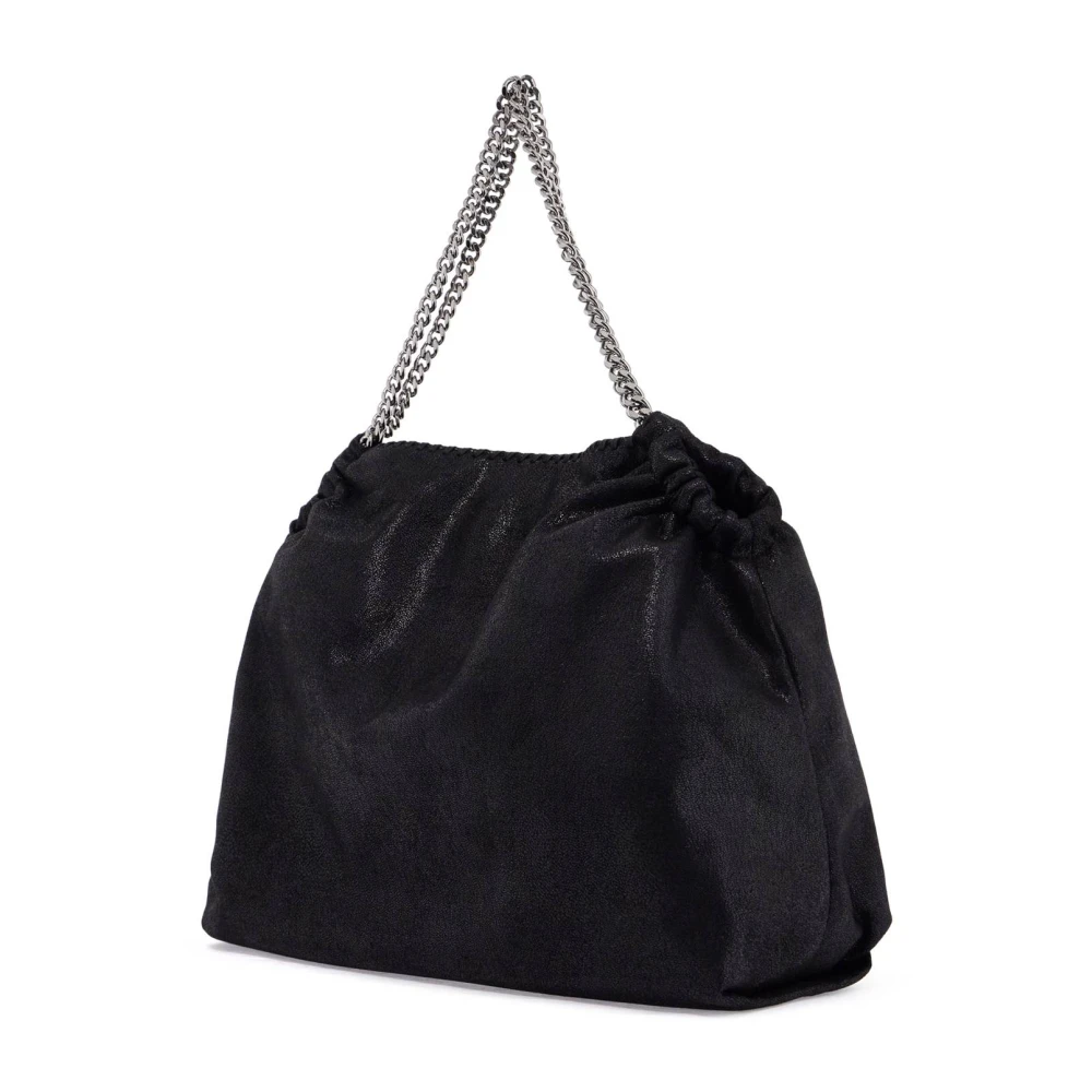Stella Mccartney Diamantketting Falabella Tote Tas Black Dames