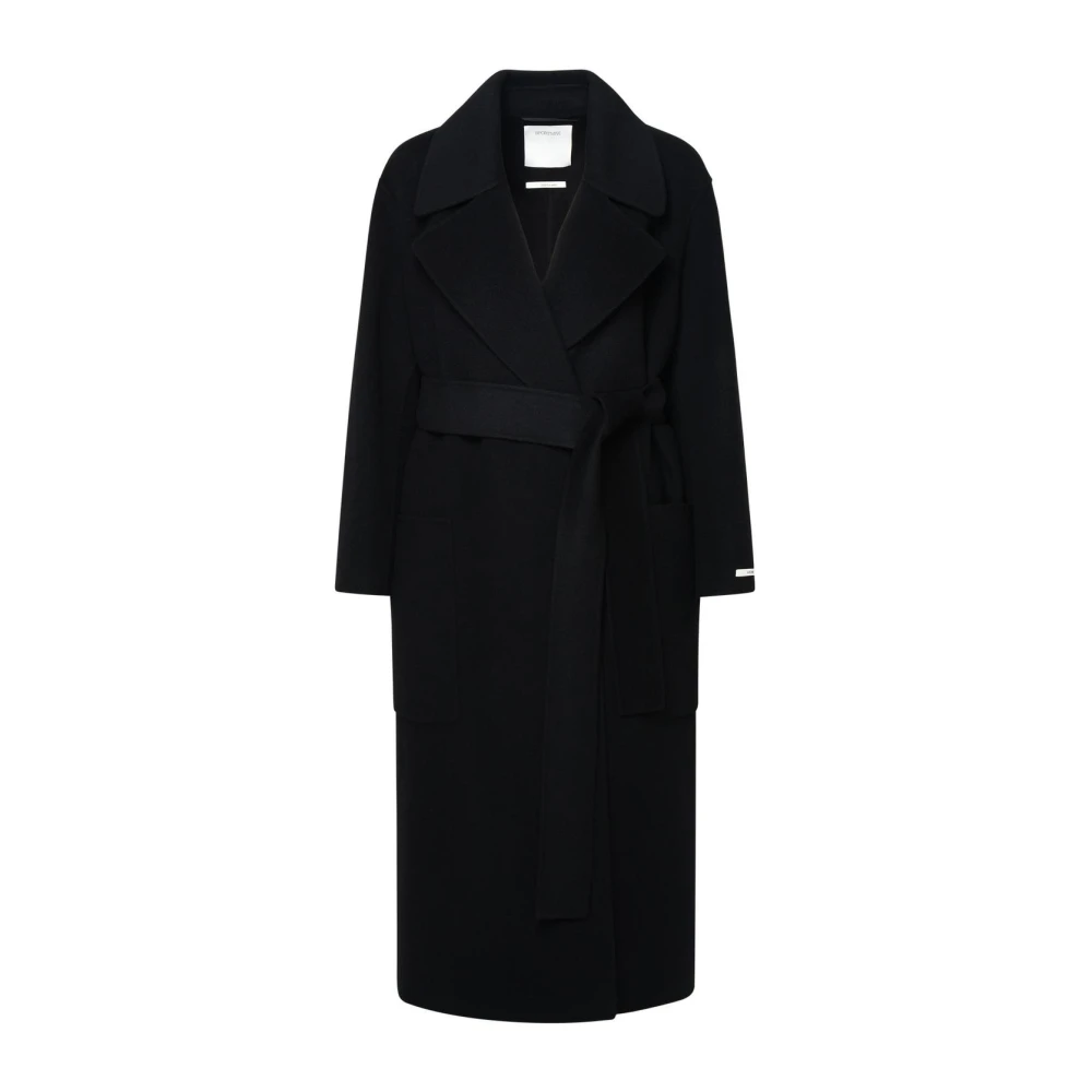 SPORTMAX Coats Black Dames