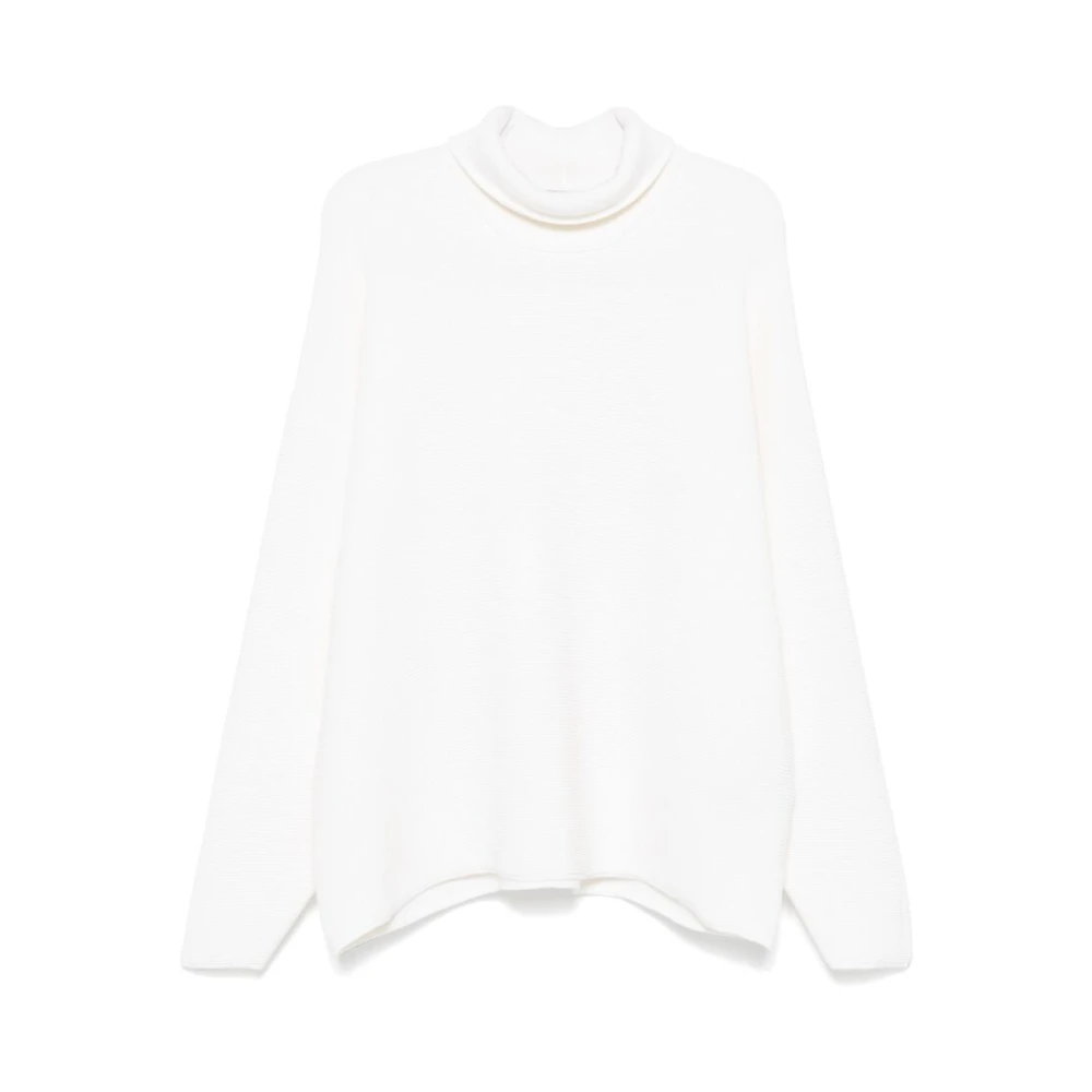 Fear Of God Ivoor Wit Geribbeld Gebreide Trui White Heren