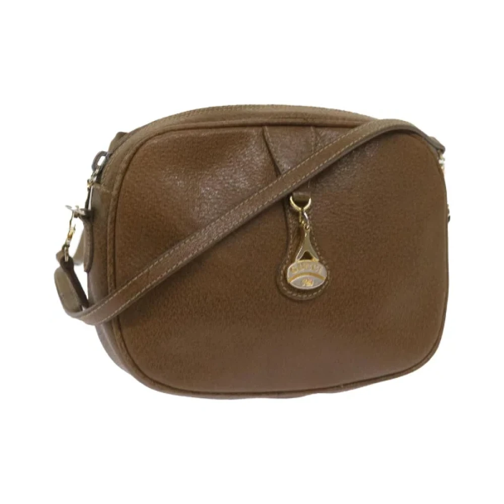 Gucci Vintage Pre-owned Leather gucci-bags Brown Dames