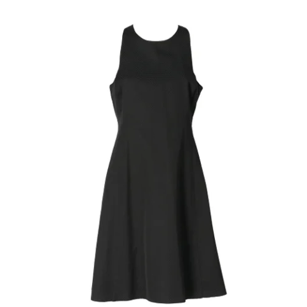 Armani Pre-owned Fabric dresses Black Dames