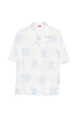 Tecknad Hawaiian kortärmad skjorta