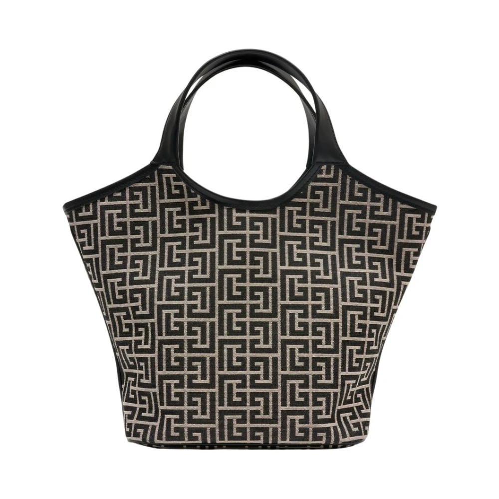 Balmain Black Mini Bag - Female - Shopping Bags - One Size - Bags