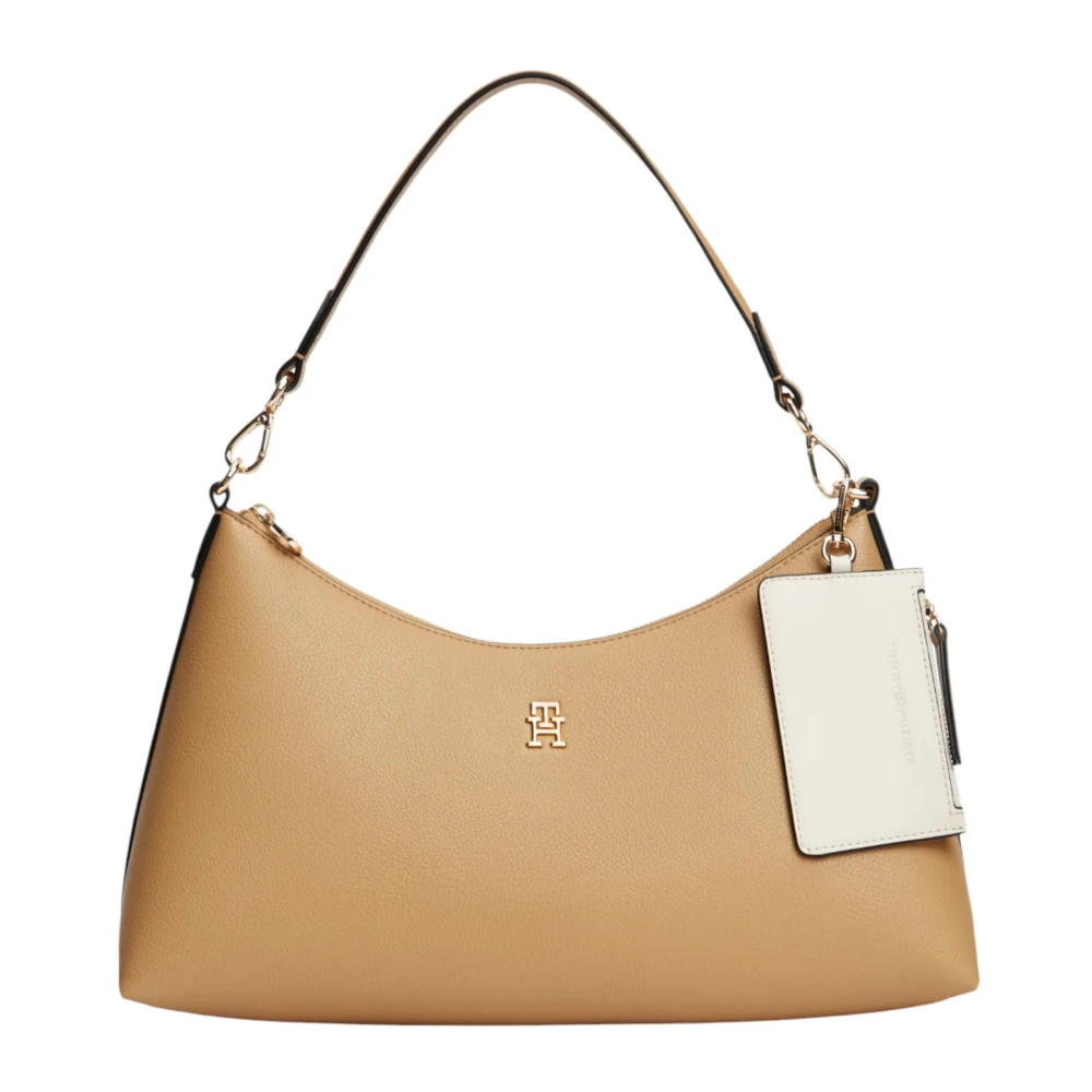 Tommy Hilfiger Women's Beige Shoulder Bag, Sports Direct - Image 4