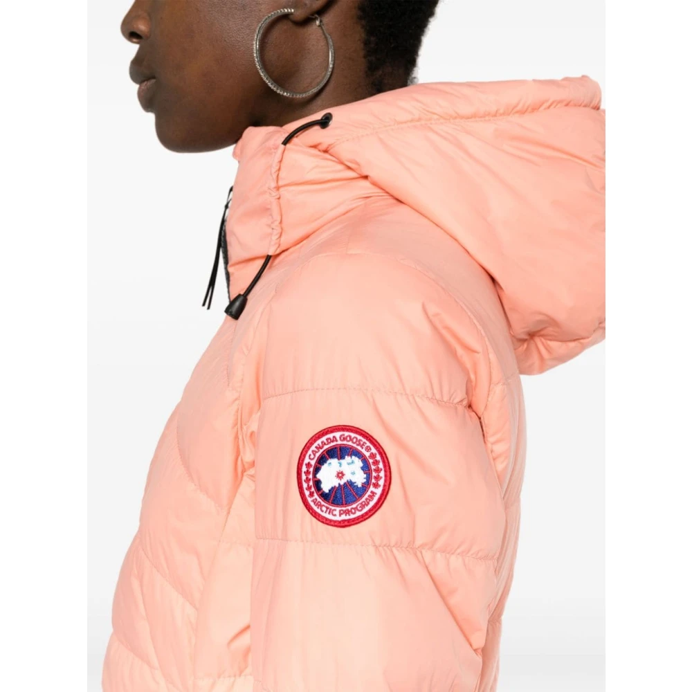 Canada Goose Down Jackets Pink Dames