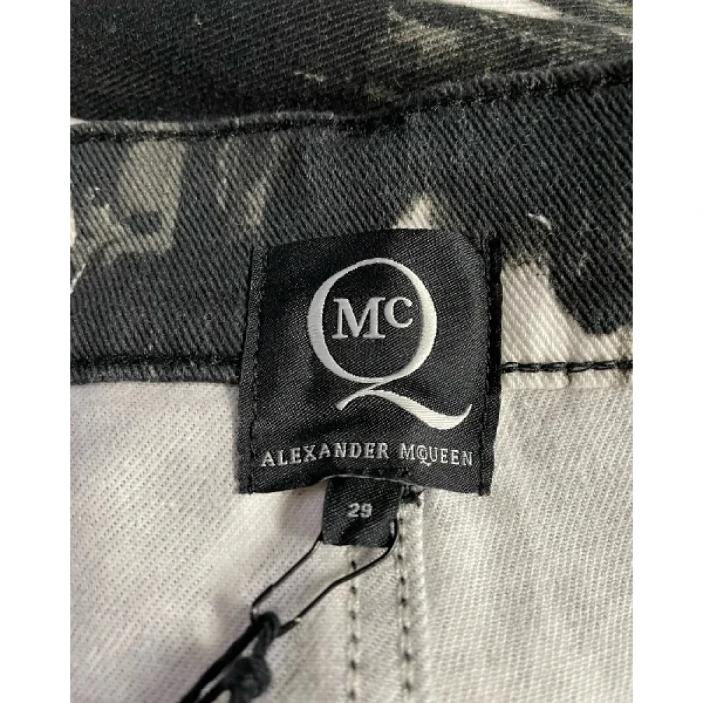 Alexander McQueen Pre-owned Denim jeans Multicolor Dames