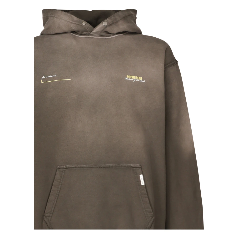Represent Olijfgroene Hoodie Green Heren