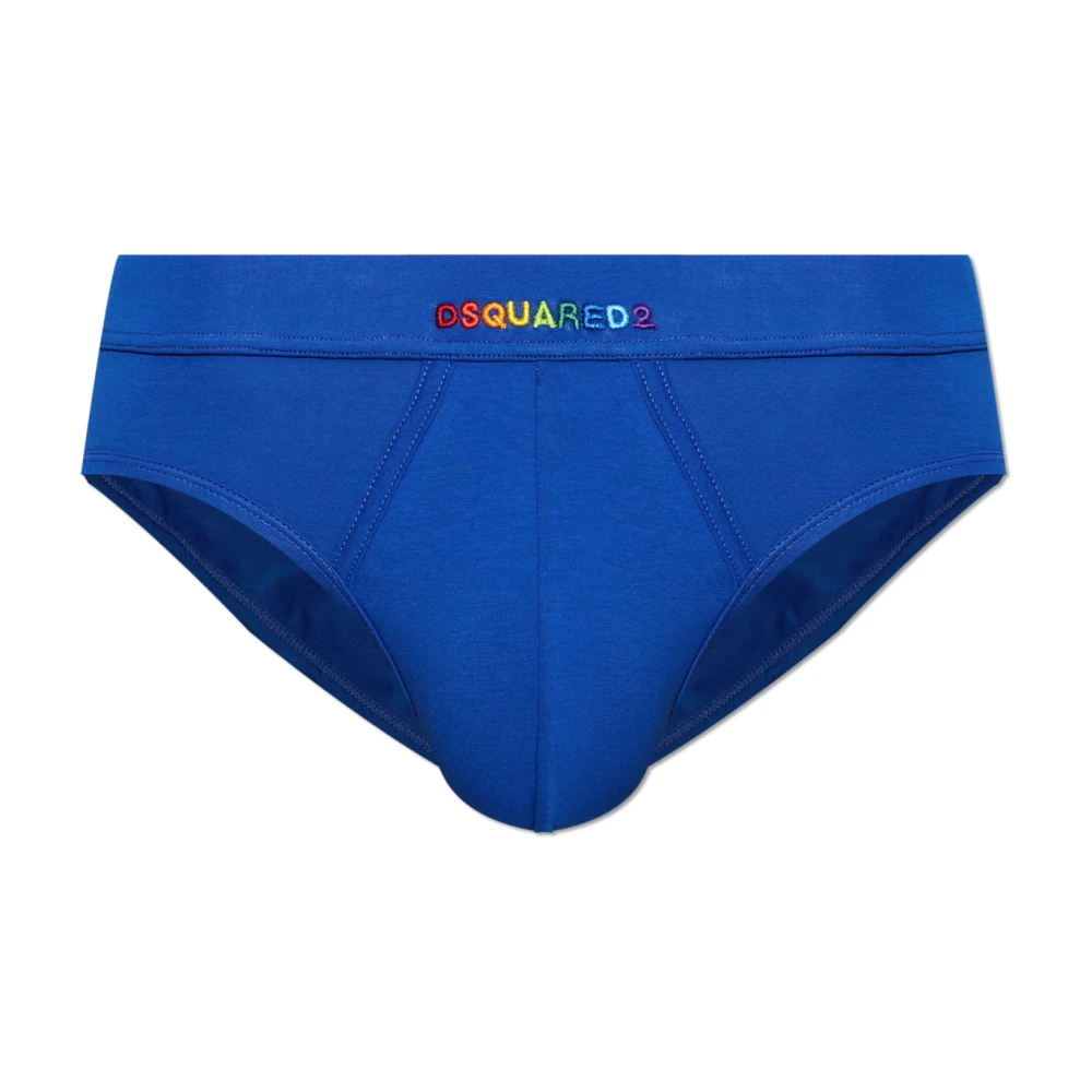 Dsquared2 Uomo Blu Mutande, Xl, New,