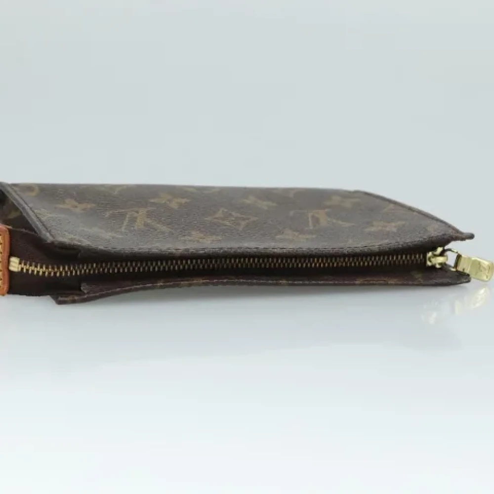 Louis Vuitton Vintage Pre-owned Canvas pouches Brown Dames