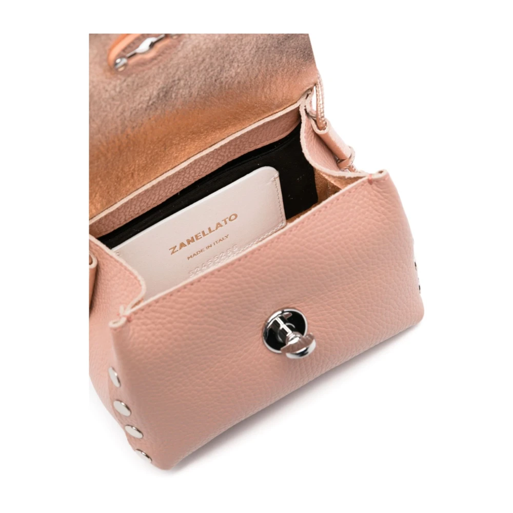 Zanellato Roze Twist-Lock Schoudertas Pink Dames
