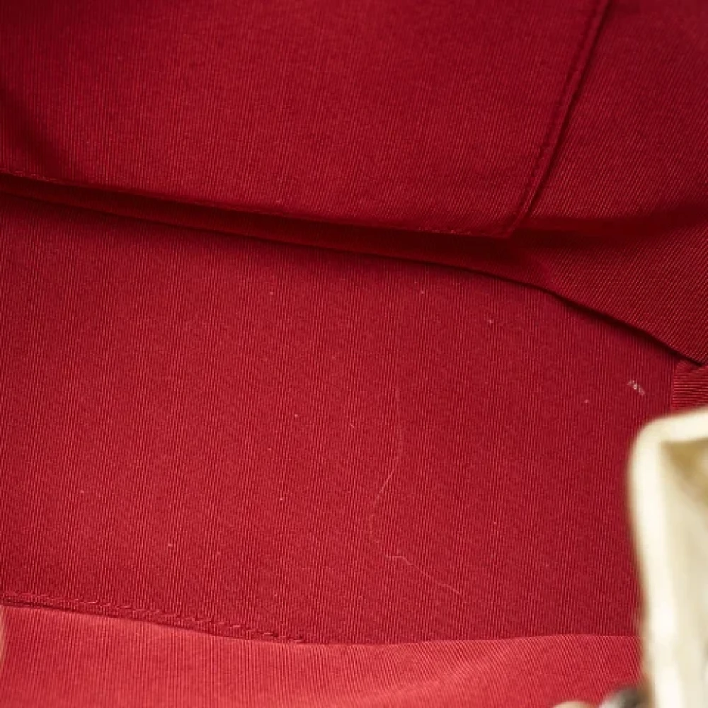 Chanel Vintage Pre-owned Leather backpacks Yellow Dames