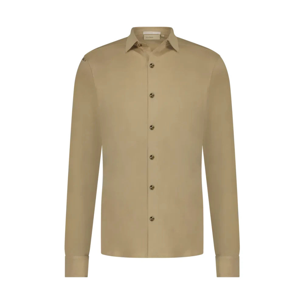 Aeden Marley Sand Shirt Stijlvolle Casual Kleding Beige Heren