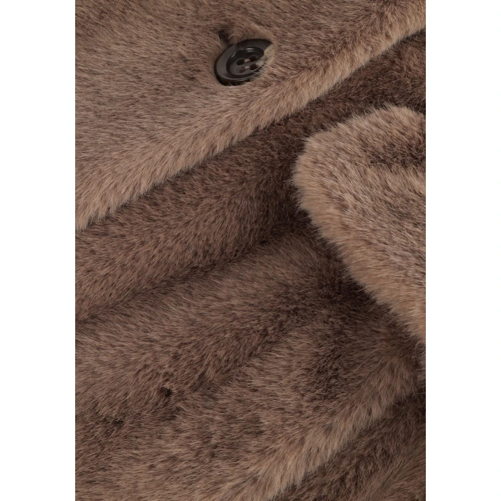 Beaumont Rachel Faux Fur Jas Brown Dames