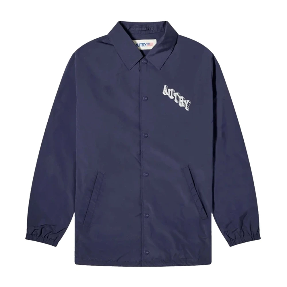 Autry Blue Lightweight Jacket - Male - Light Jackets - M - Jackets