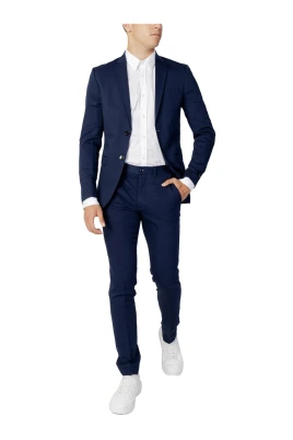 Marinblå Slim Fit Blazer