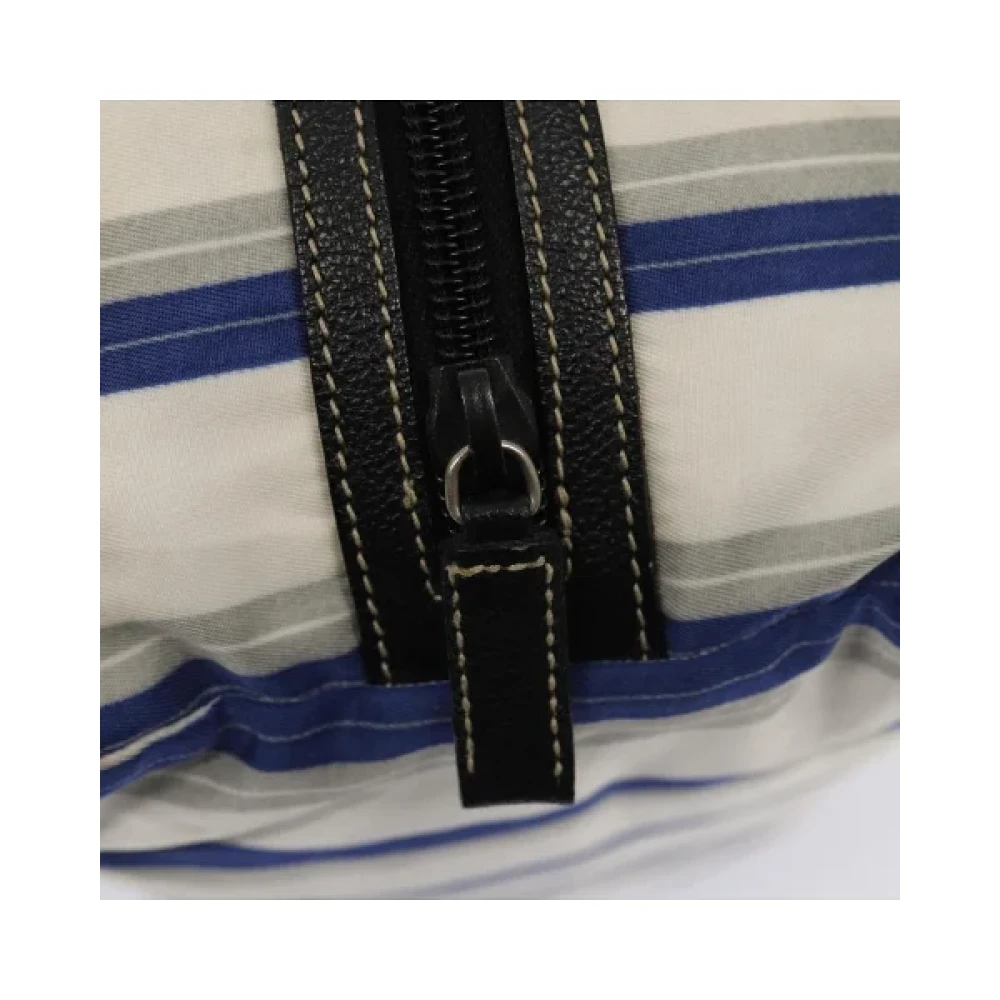 Prada Vintage Pre-owned Nylon prada-bags White Dames