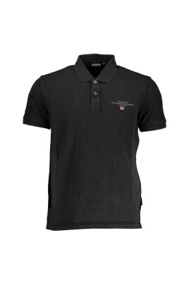 sort-bomuld-herre-polo-skjorte