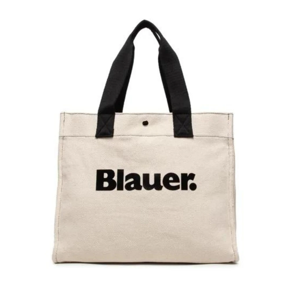 Blauer Beige Shopping Bags, Female, One Size, Canvas Beach Tote Shopper