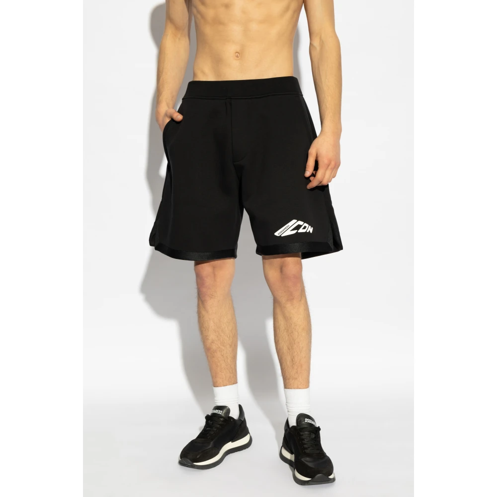 Dsquared2 Logo shorts Black Heren
