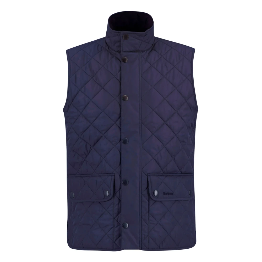 Barbour Men's Blue Lowerdale Gilet - Waistcoats - M - Jackets