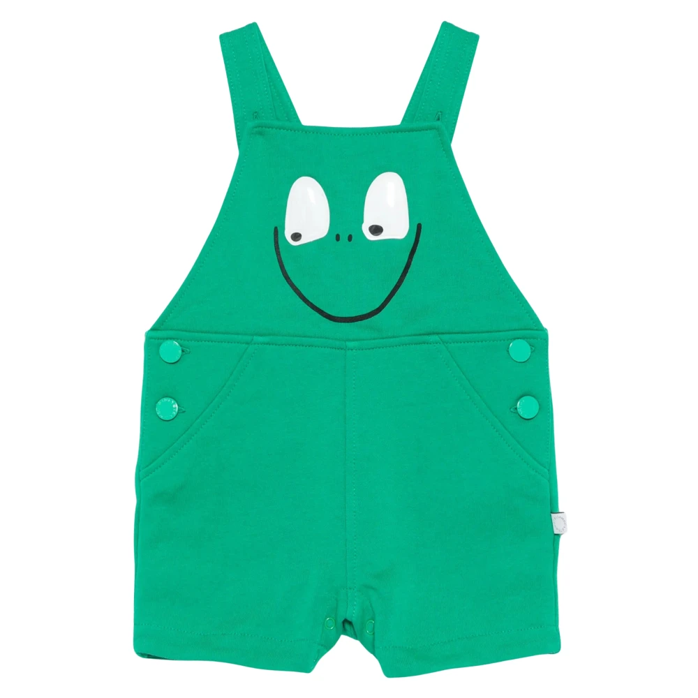 Stella Mccartney Men's Green Frog Dungarees In