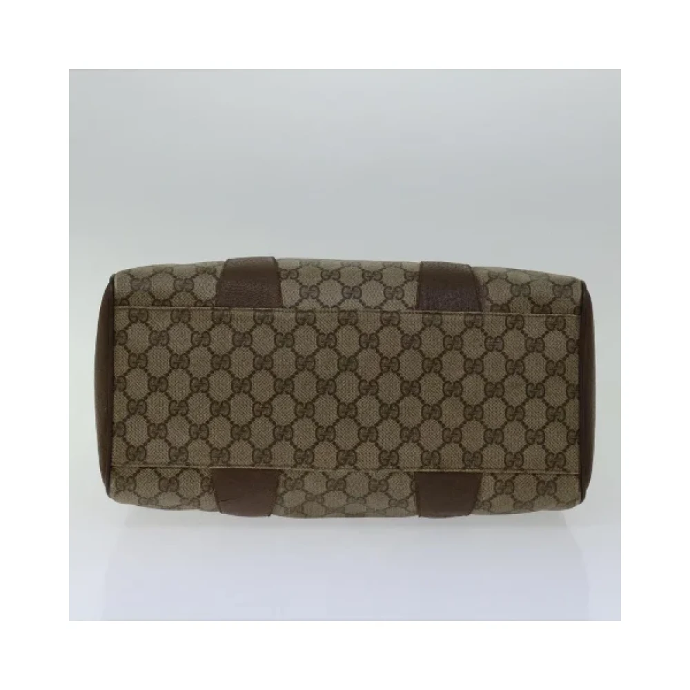 Gucci Vintage Pre-owned Canvas handbags Beige Dames