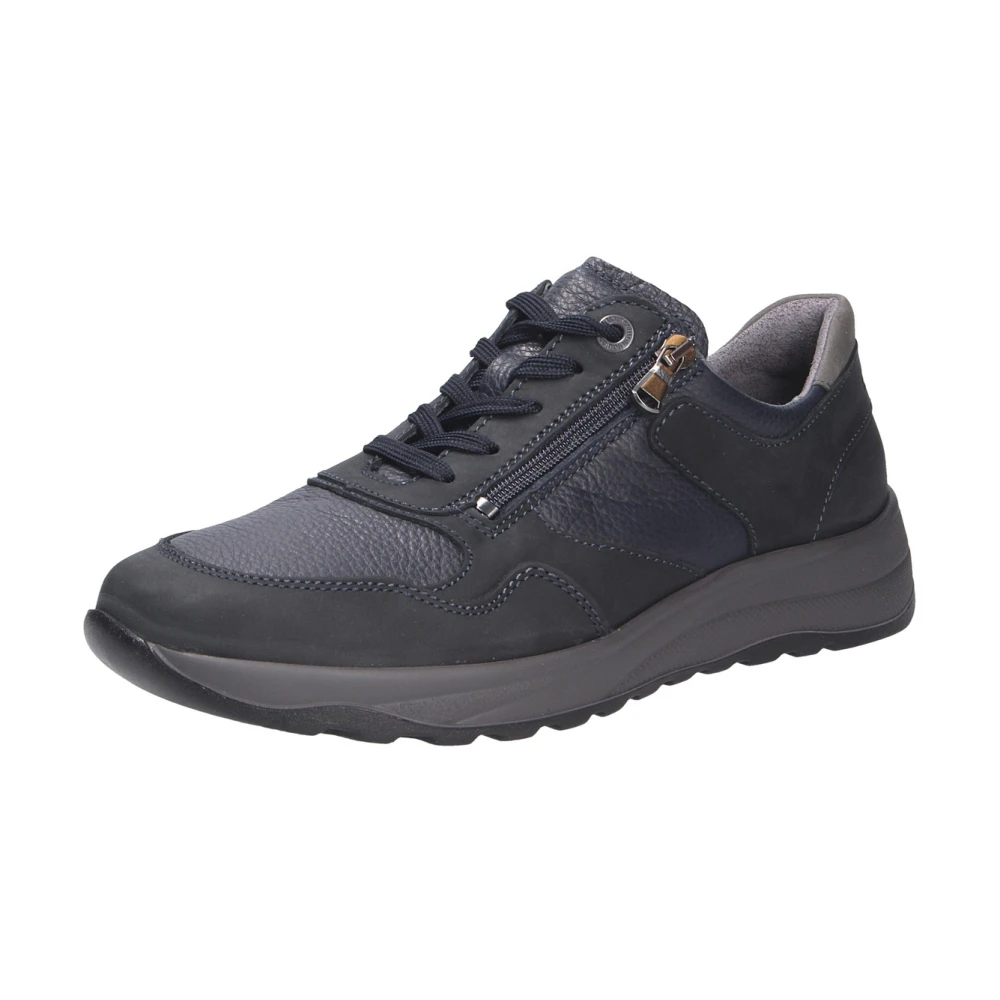 Waldläufer Klassieke Veterschoen Heren Schoenen Blauw