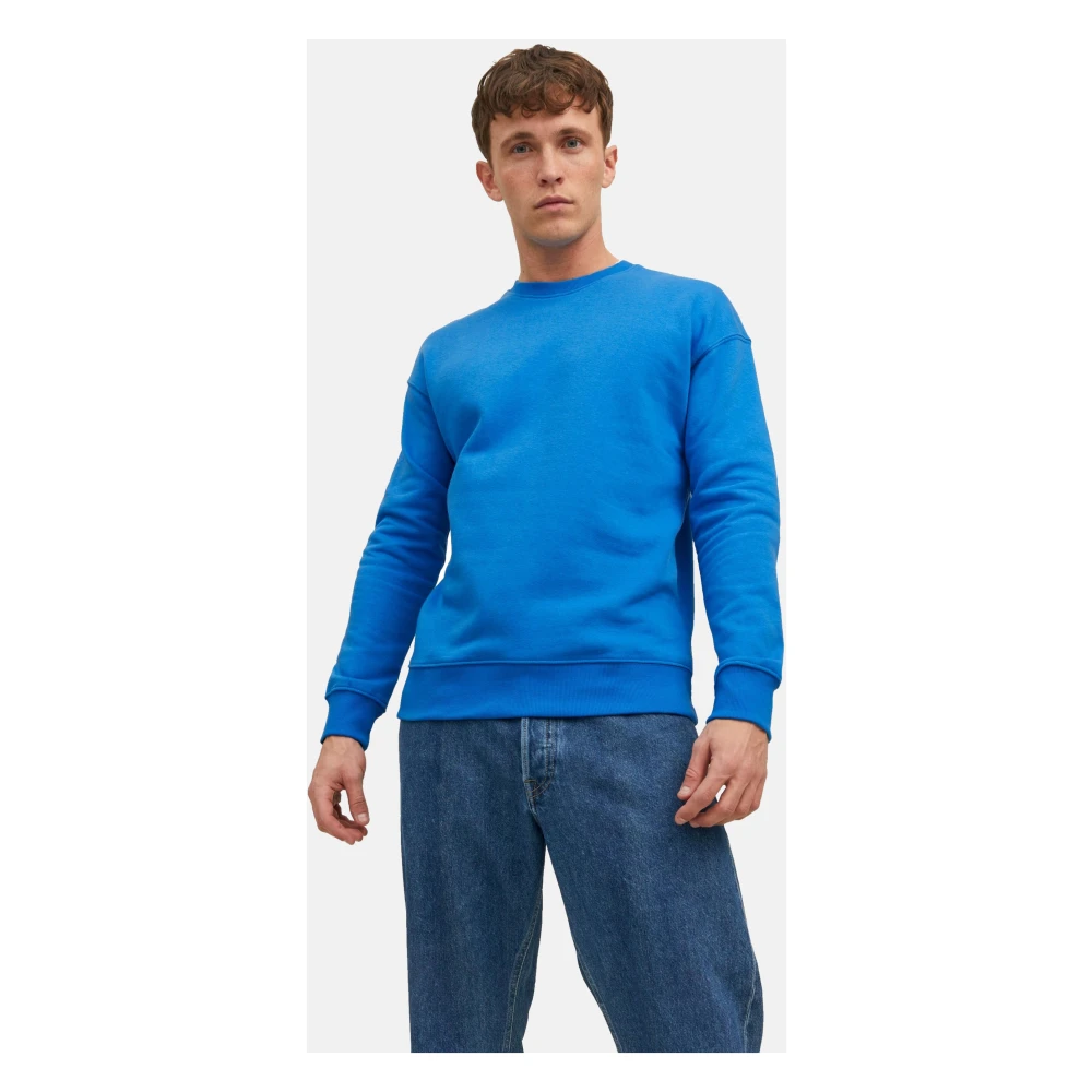 jack & jones Basic Langarmshirt Pullover Blue Heren
