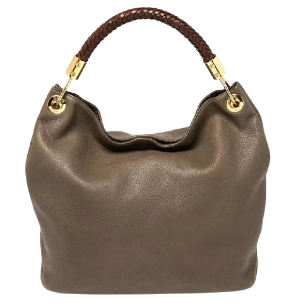 Michael Kors Pre-owned Leather handbags Beige Dames