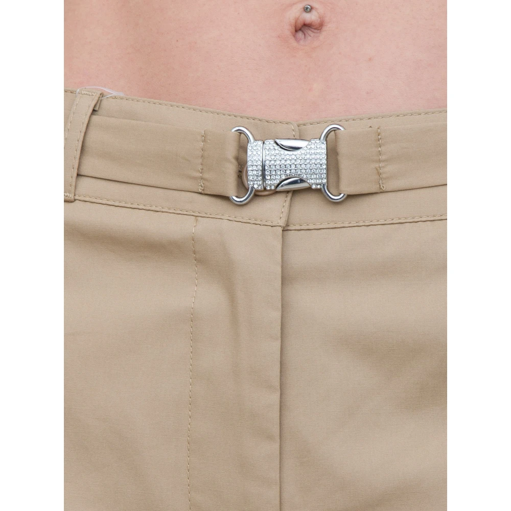 Liu Jo Beige Jewel Regular Broek Beige Dames