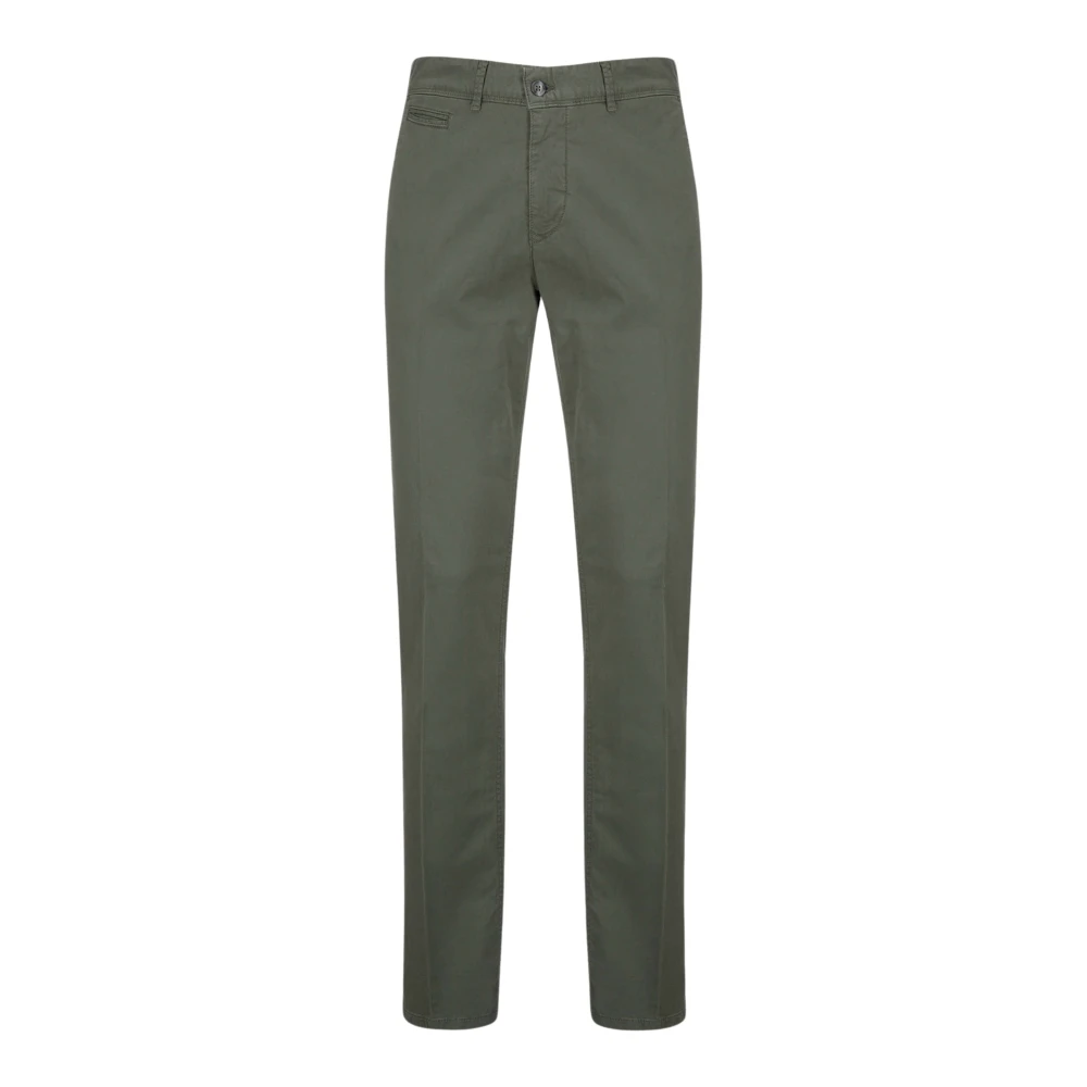 Woolrich Stretch Satin Sage Green Broek Green Dames