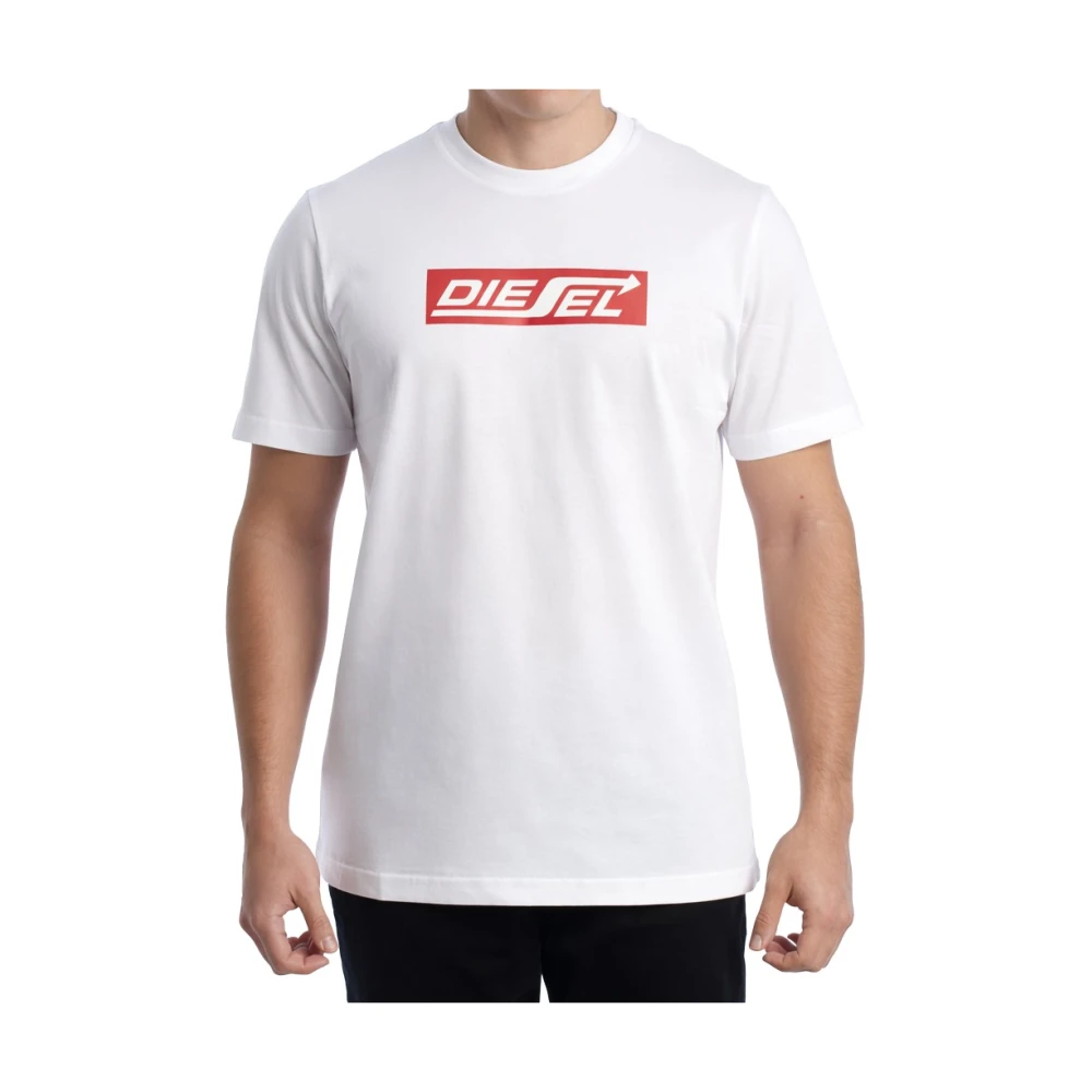 Diesel Uomo Bianco Top, 2XL, New,