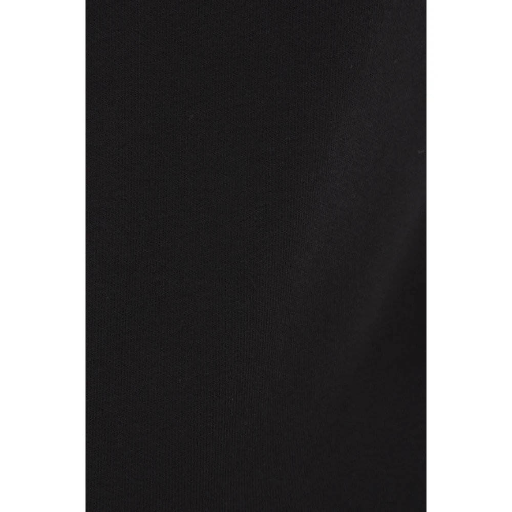 Balenciaga Zwarte hoodie met reflecterende logoprint Black Dames