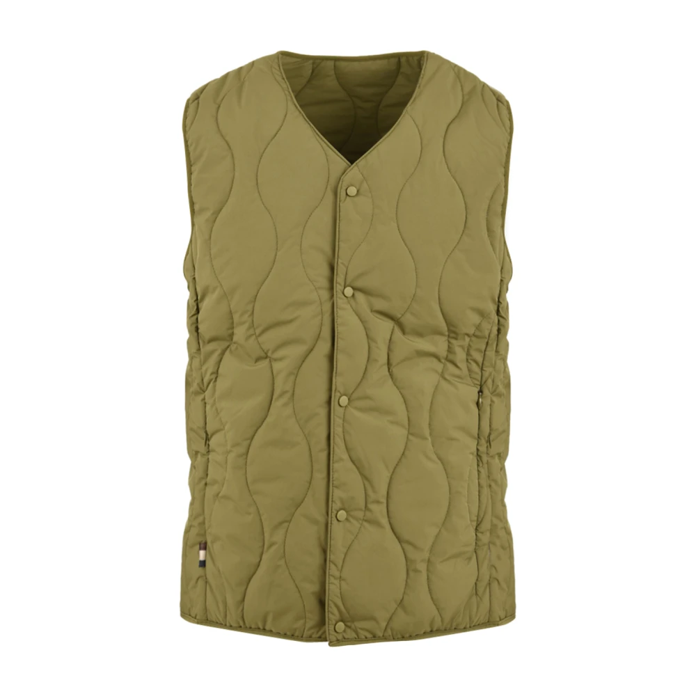 Aquascutum Vests Green Heren