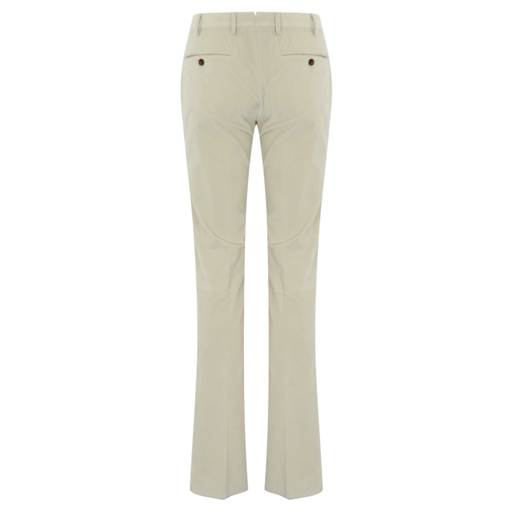 Corneliani Beige Katoenen Klassieke Herenbroek Beige Heren