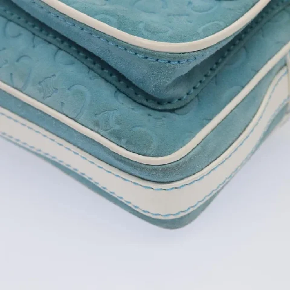 Celine Vintage Pre-owned Canvas celine-bags Blue Dames