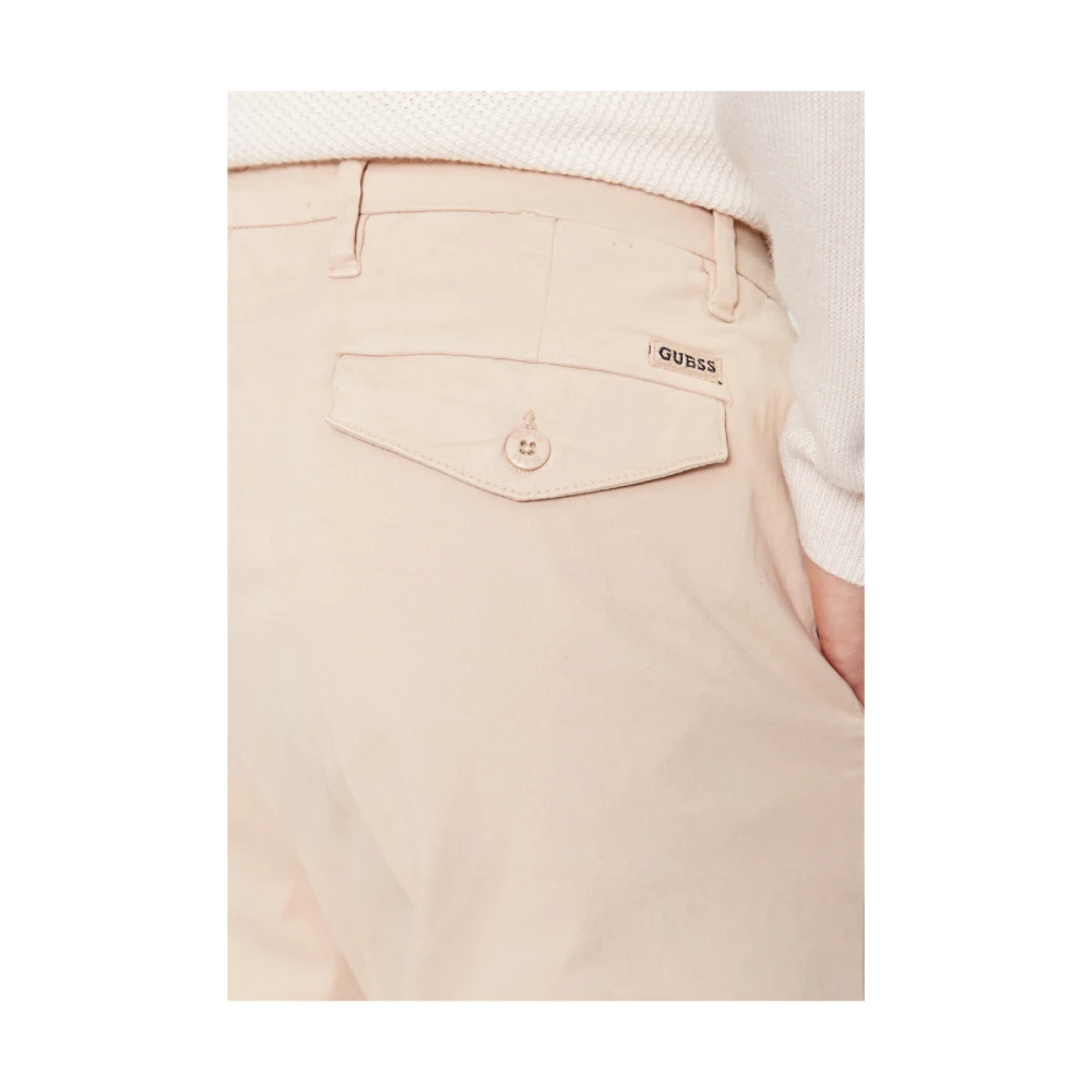 Guess Noah M3Bb27 Wfpma Broek Beige Heren