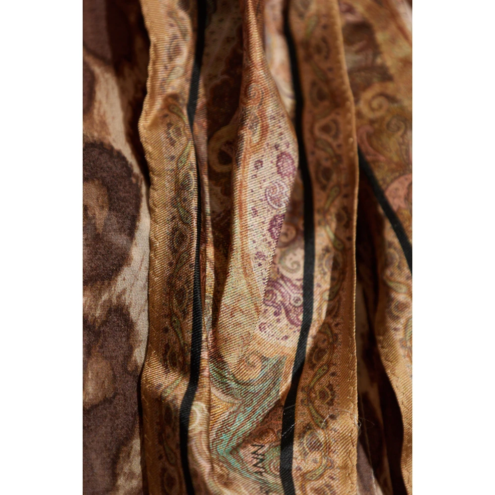 Zimmermann Dierenprint Shirt Brown Dames