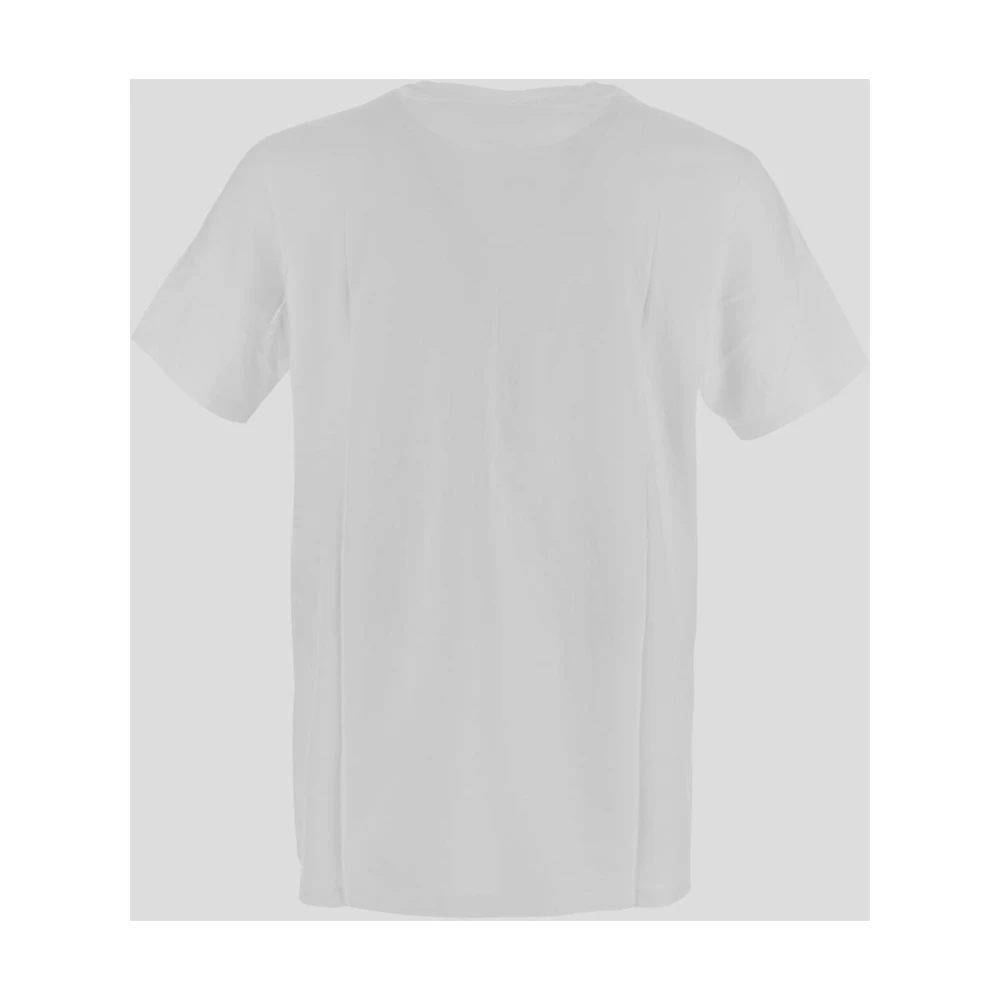 Maison Kitsuné Vos Katoenen T-Shirt White Heren