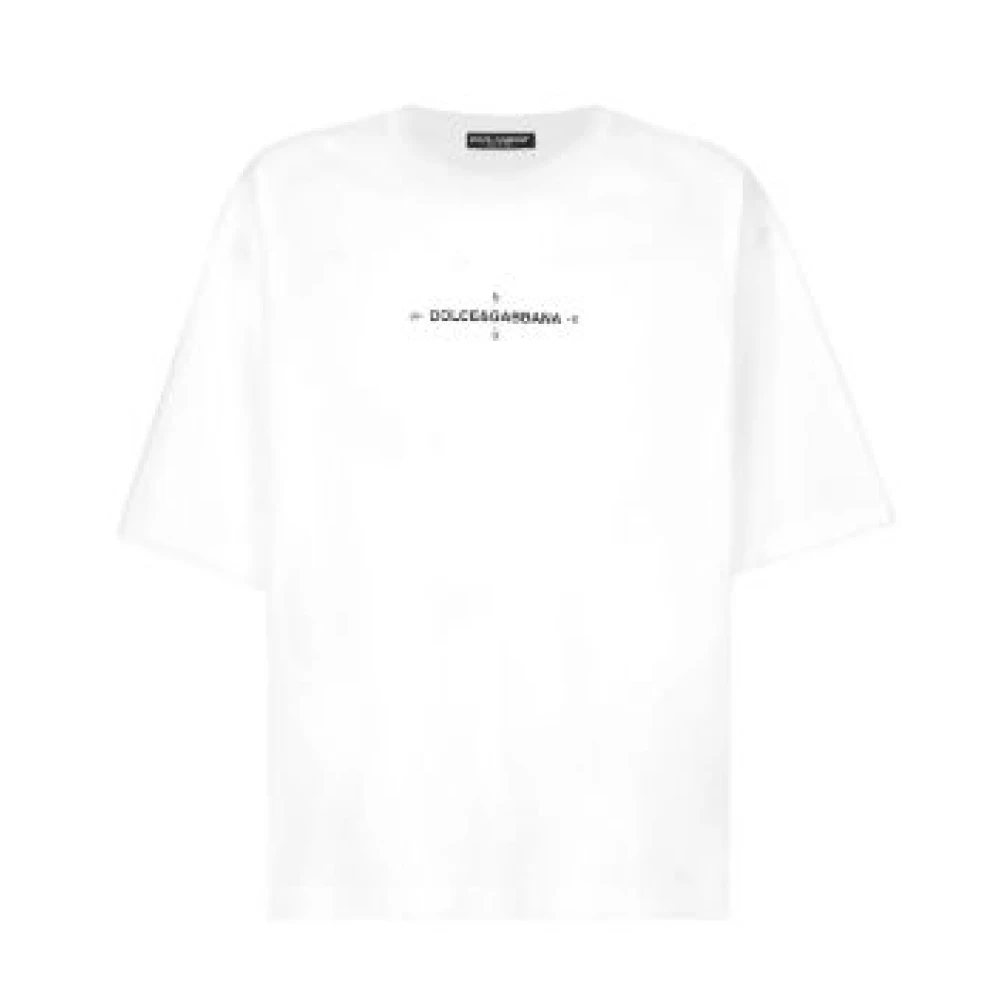Dolce & Gabbana Stijlvolle T-shirts voor mannen en vrouwen White Heren