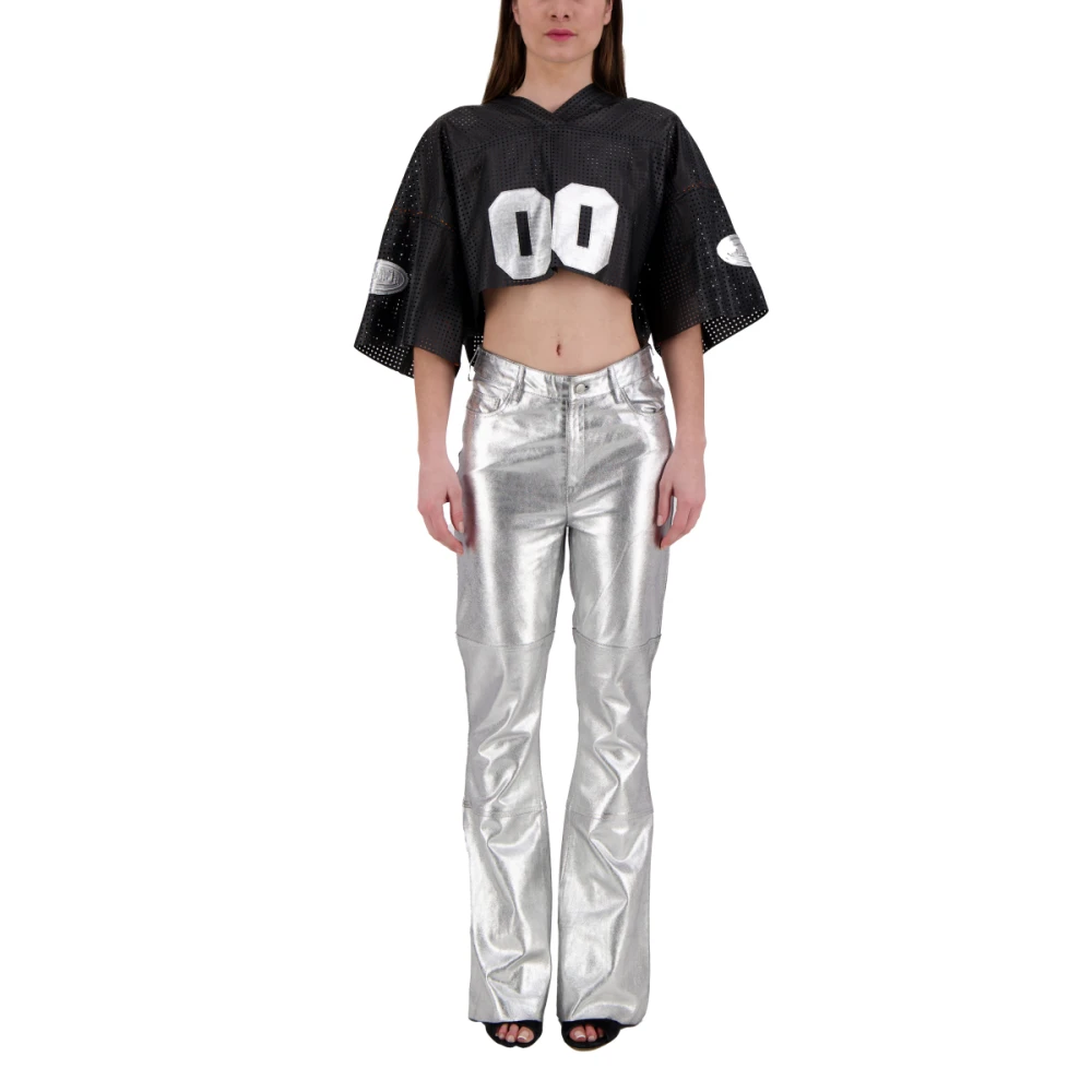 Von Dutch Trousers Gray Dames