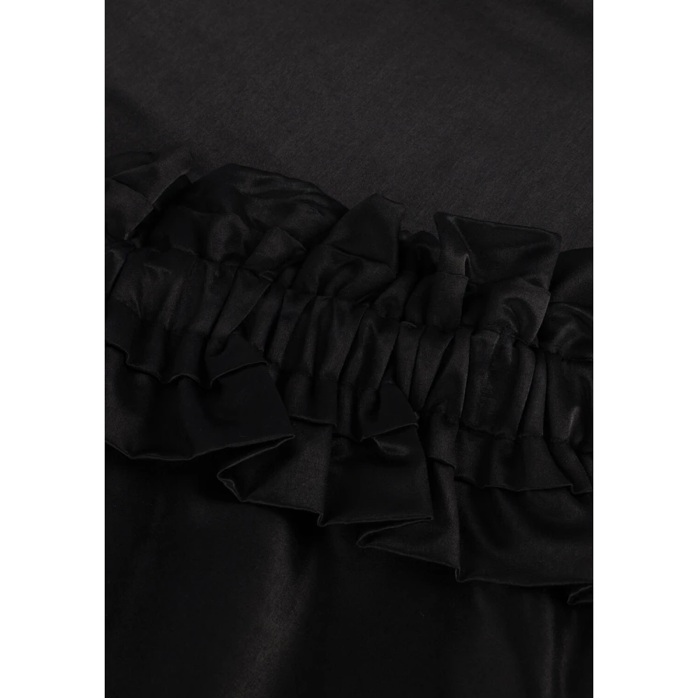 Copenhagen Muse Zwarte Maxi Jurk Cmava-Dress Black Dames